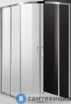 картинка Душевой уголок Cezares MOLVENO-RH-2-120/90-C-Cr-IV 1200x900x1900 без поддона