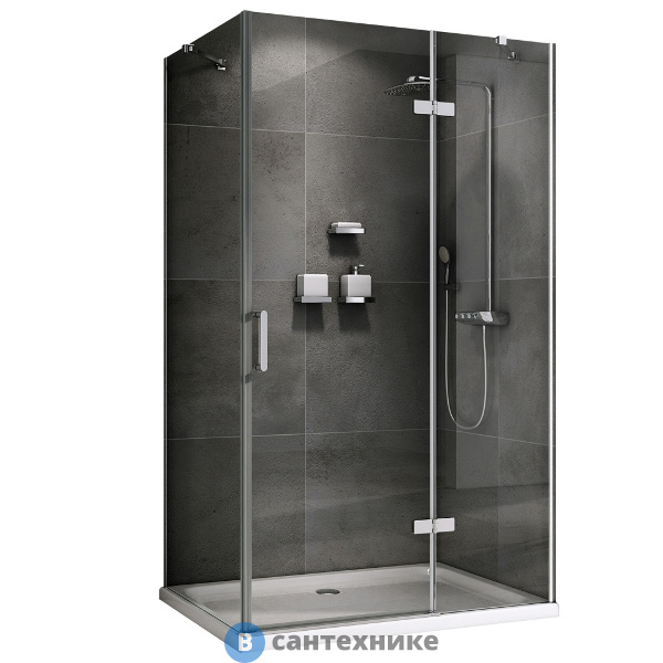 Душевой уголок ABBER Zart AG08110-S101 110*100*195, без поддона