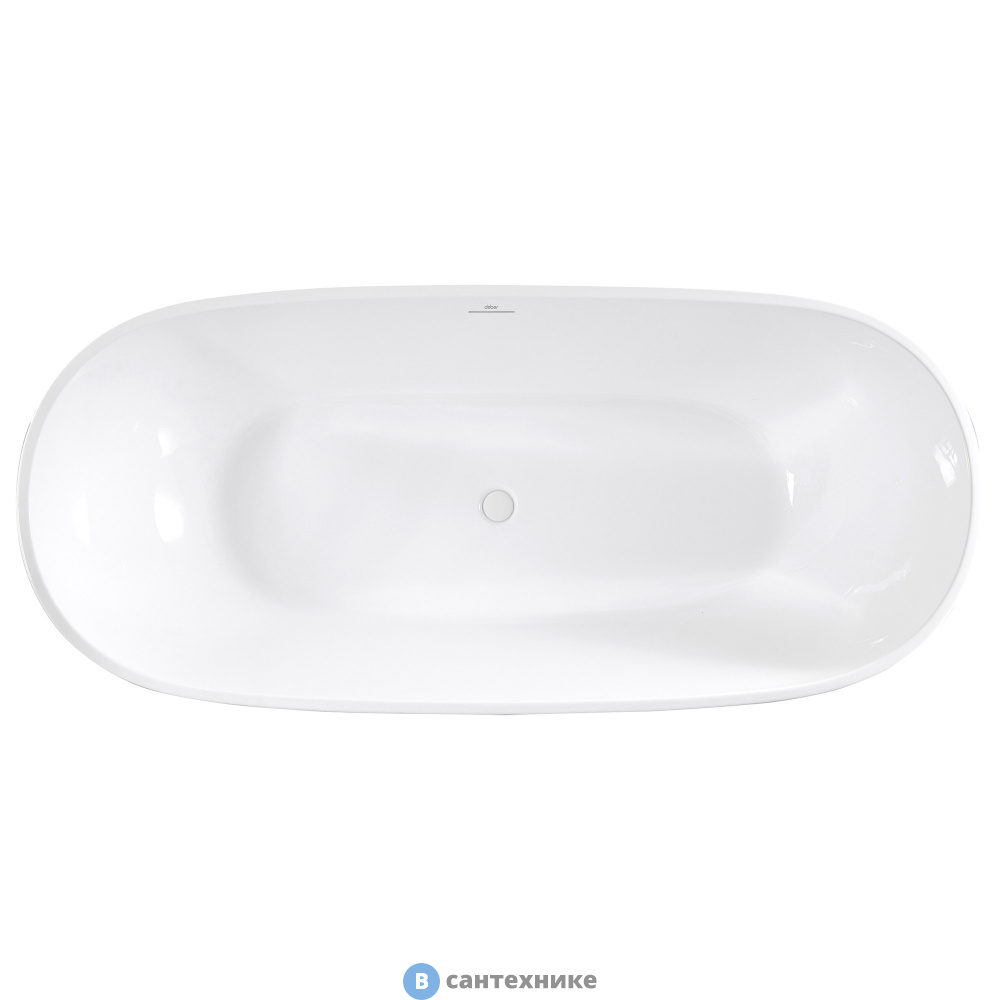 Акриловая ванна ABBER AB9263-1.5 белая