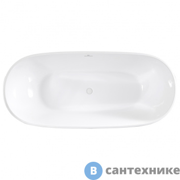 картинка Акриловая ванна ABBER AB9263-1.5 белая