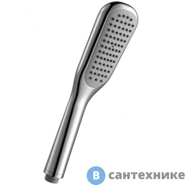 картинка Ручной душ Lemark PROMOTION LM0411C квадратный, 1-функциональная 68*273 мм, хром