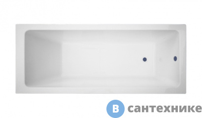 картинка Акриловая ванна Loranto Novaro La 1700х700 (каркас + экран + крепеж) (CS00078488), без сифона
