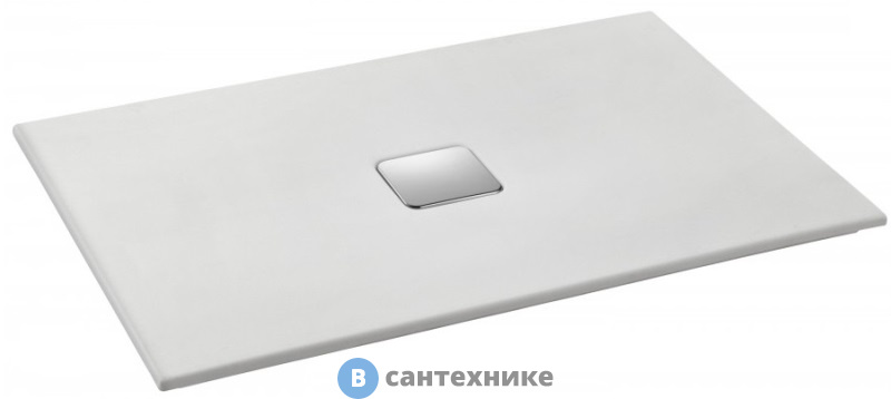 Душевой поддон Jacob Delafon REPLAY N143K-220, слив R 90 мм /100x80x4/ (бел)