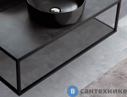 картинка Вставка Cezares CADRO CADRO-80/30-MENS-NR для подвесной металлической полки, Nero, 763x263