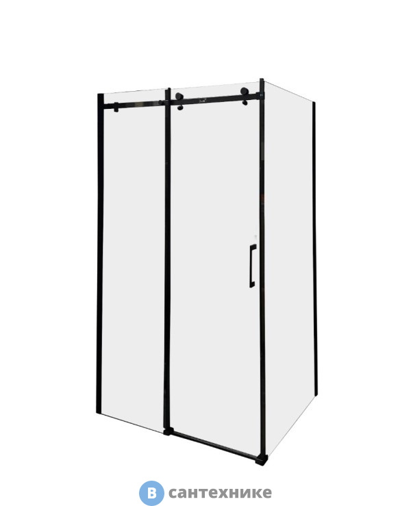 Душевое ограждение Cerutti CEZARES120B 90x120x195 стекло проз.