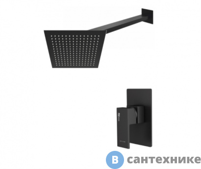 картинка Душевая система WasserKRAFT A20219 встраиваемый, для душа с верхней душевой насадкой