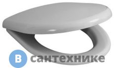 Крышка/сиденье Jika 932813000639 BALTIC хром.петл (бел.)