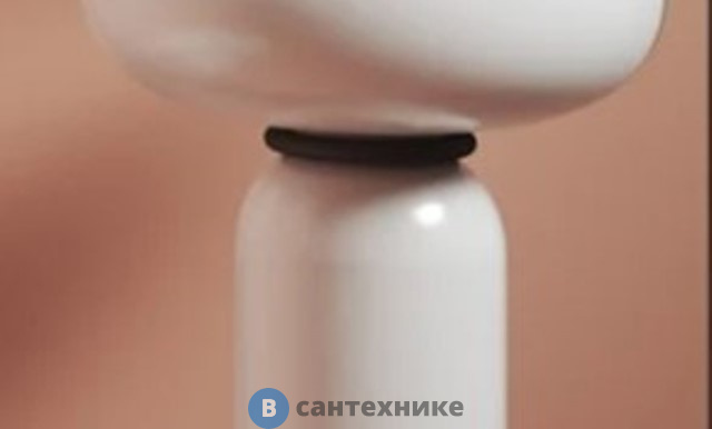 Кольцо ArtCeram JOLIE для колонны, чёрный матовый (ACA073 17)