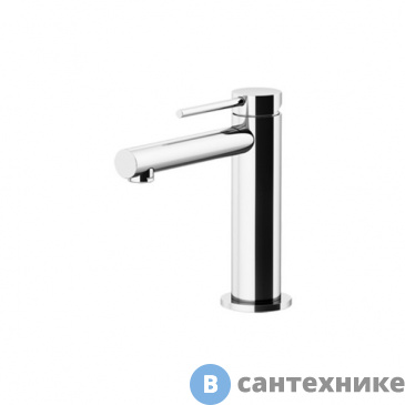 картинка Смеситель Gattoni CIRCLE ONE для раковины, с донным клапаном, хром (9042/90C0)