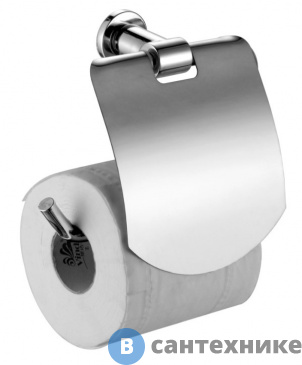 картинка Бумагодержатель AZARIO FORNY с крышкой, хром (AZ-88310)