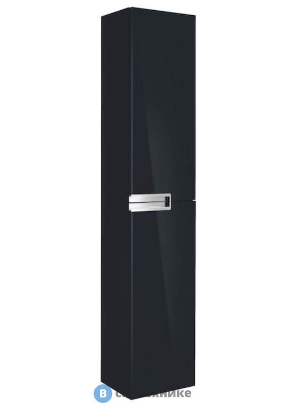 Шкаф-колонна Roca VICTORIA NORD ZRU9000095 Black Edition чёрный (30х150)