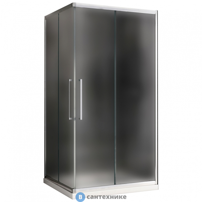 Душевой уголок ABBER Schwarzer Diamant AG02128MH 120*80*195, без поддона
