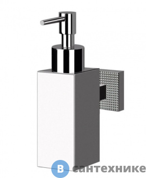 картинка Диспенсер Cezares PRIZMA-SOIS-03/24 для мыла подвесной, металл, золото