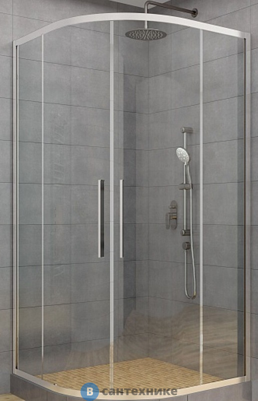 Душевое ограждение Deto HC 90 Chrome, без поддона