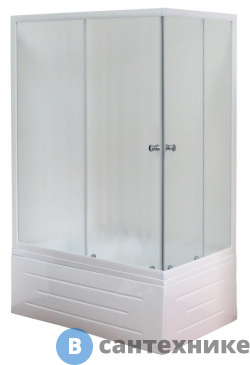 картинка Душевой уголок Royal Bath RB 8120BP-C L 1200x800x2000 (матовое)