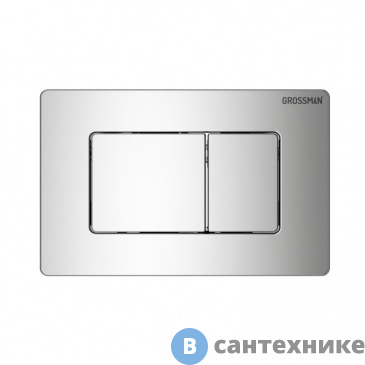 картинка Клавиша смыва Grossman Classic 700.K31.04.10M.10M хром глянцевый