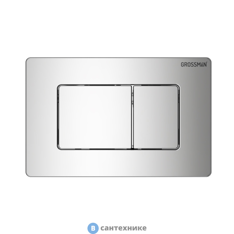 Клавиша смыва Grossman Classic 700.K31.04.10M.10M хром глянцевый