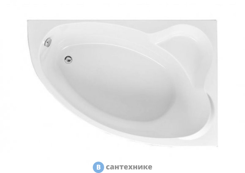 Акриловая ванна Aquanet MAYORCA 150*100 R к/с37 (205438)