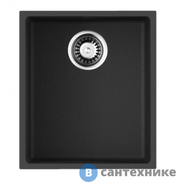 картинка Кухонная мойка OMOIKIRI Bosen 38-U-BL черный (4993157)