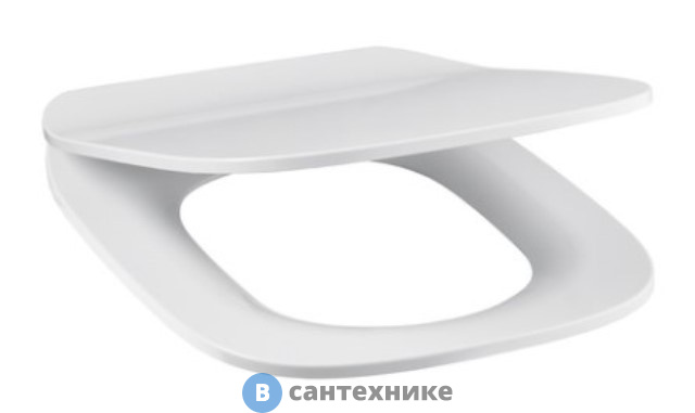 Сиденье Roca 8019D2003 для унитаза DEBBA тонкое, с микр. (белый)
