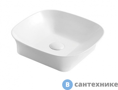 картинка Раковина WELTWASSER ELBACH 2245 подвесная (400х400х105)