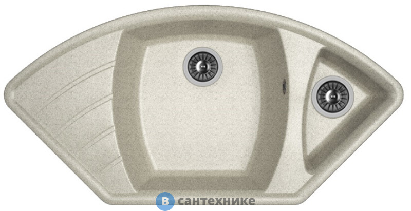 Кухонная мойка Dr. Gans Габи, серый CMc (25.050.E1015.408)