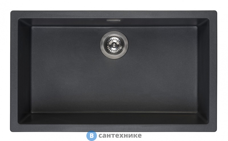 Кухонная мойка Reginox Amsterdam 72 Black Silvery 3,5" (R30882)