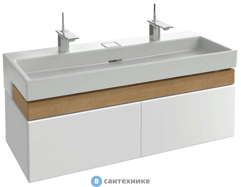 Тумба под раковину Jacob Delafon TERRACE EB1188-G1C белый (120х48х38)