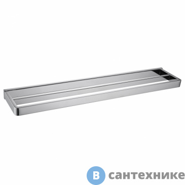 картинка Полотенцедержатель двойной ABBER Westen AA1756 хром