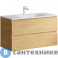 картинка Тумба под раковину Aqwella ACCENT 97,5 ACC0110DZ (подвесная, дуб золотой)