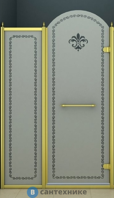 Душевая дверь Cezares RETRO-B-11-120-PP-G-R