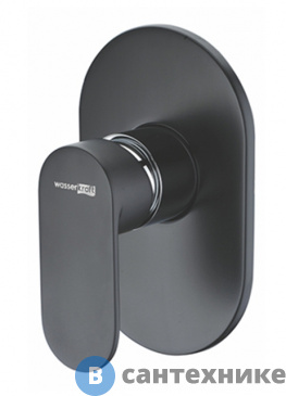 картинка Смеситель WasserKRAFT Elbe 7451 для душа латунь, покрытие Soft-touch