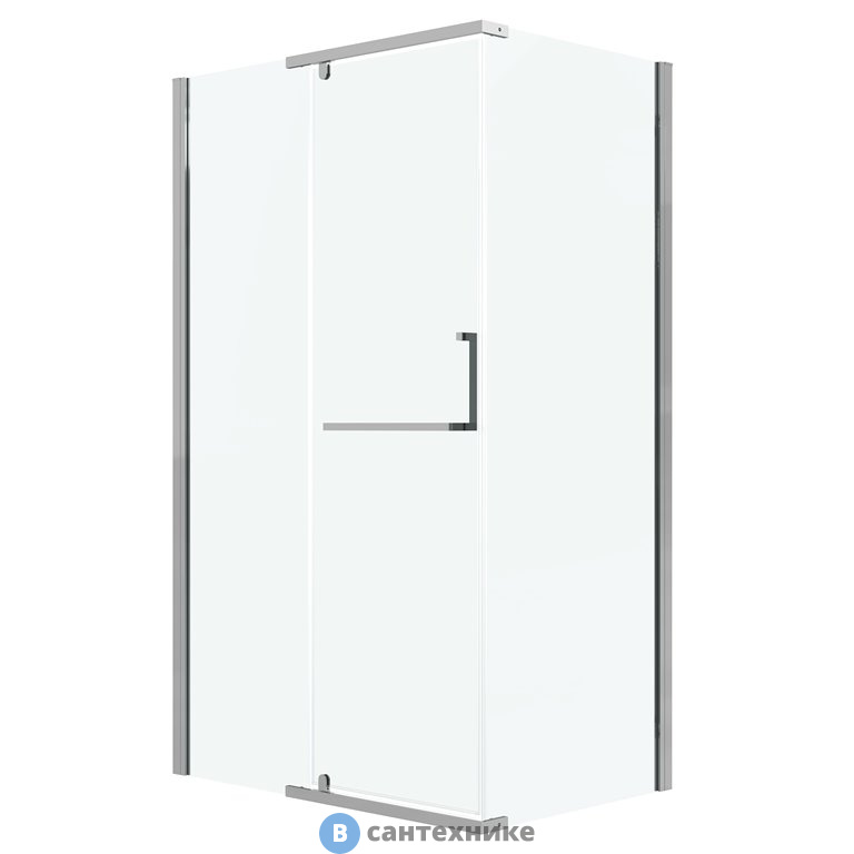 Душевое ограждение Grossman Pragma 120.K33.03.1290.10.00 (120*90*195) хром, стекло прозрачное, без поддона