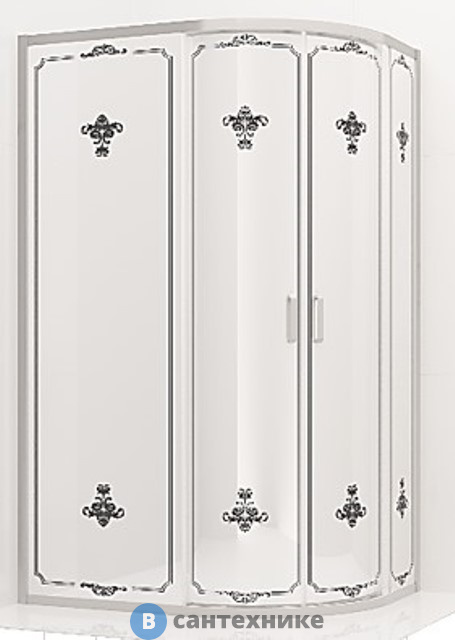 Душевое ограждение Ambassador Royal 18015102 (1200x900x2000), без поддона