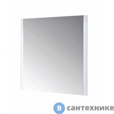 картинка Зеркало Dreja 85 Винд в раме белое (59432)