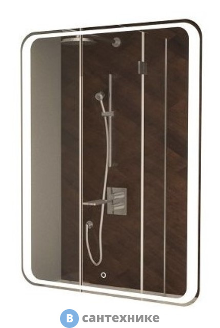 Зеркало с подсветкой Art & MAX Elegant 500x800 AM-Ele-500-800-DS-F