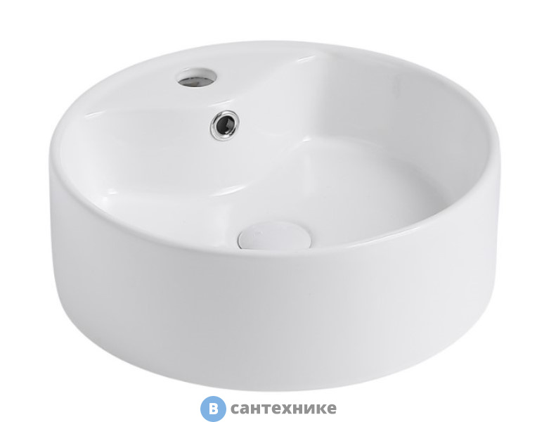 Раковина ABBER Bequem AC2104 накладная белая