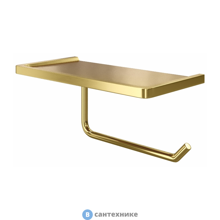 Держатель WasserKRAFT K-1625 туалетной бумаги с полочкой для телефона