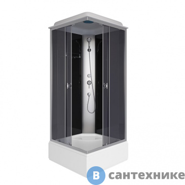 картинка Душевая кабина Niagara Eco E90/26Q/TN (900х900х2150) 