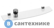 Полка стеклянная Ravak Evolution с держателями (X000000399)