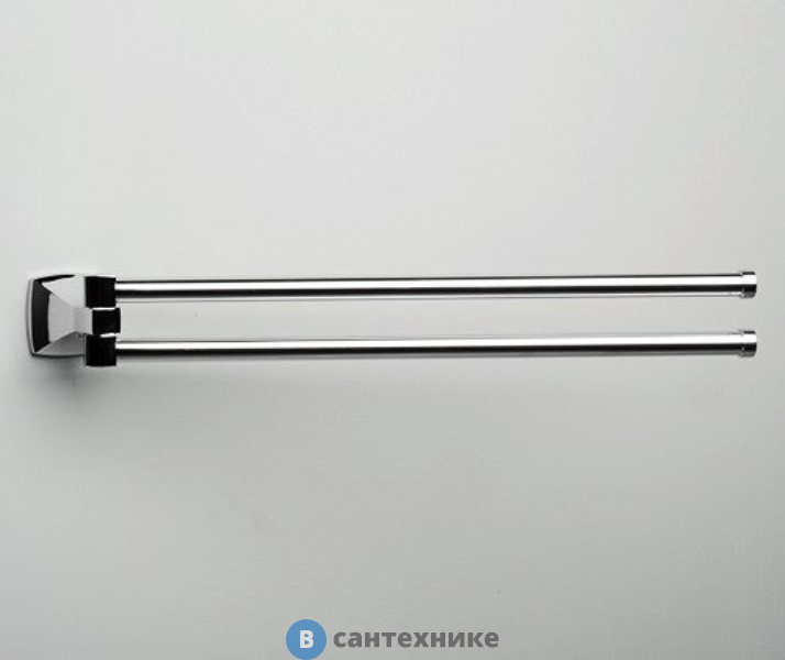 Держатель полотенец WasserKRAFT Wern K-2531 рога металл, хромоникелевое покрытие