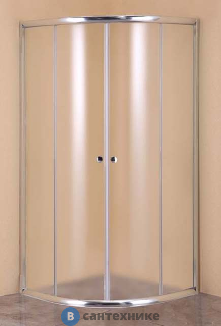 Душевой уголок Agger A01-080MCR/G без поддона, хром