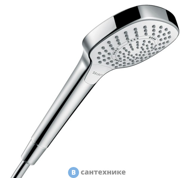 Лейка для душа Hansgrohe 26810400 Croma Select E Multi бел/х