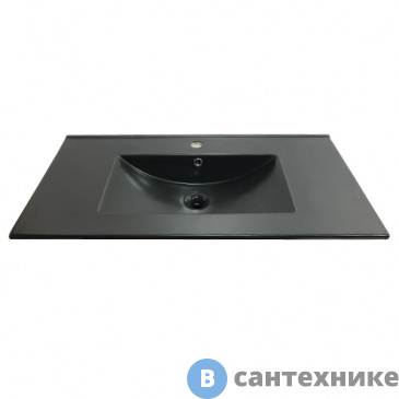 картинка Раковина Comforty 90E чёрная матовая