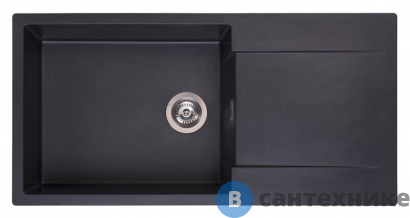 картинка Кухонная мойка Reginox Amsterdam 540 Black Silvery 3,5" (R30806)