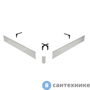картинка Экран для поддона RGW N/ST-01 W 90*90 (50231599-01)