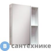 Зеркало-шкаф Comforty Прага-60 дуб белый
