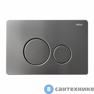 картинка Кнопка смыва ABBER AC0121NG никель