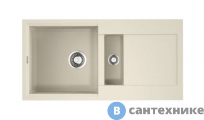 картинка Кухонная мойка OMOIKIRI Sakaime 86-2-EV эверест (4993204)