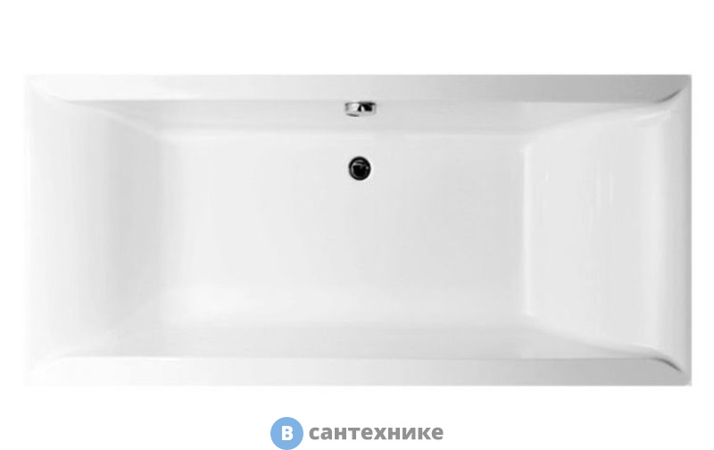 Акриловая ванна Vagnerplast VERONELA 180 (VPBA180VEA2X-04), без каркаса и сифона